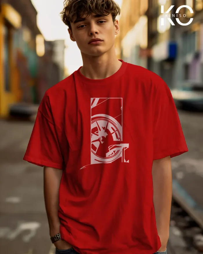 Graphic automobile t shirts for males with Luxury Racing Car Style Printed - Image 4